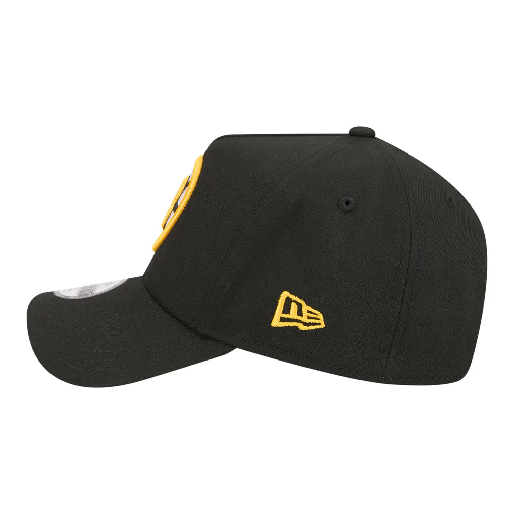 Boston Bruins New Era Youth 9FORTY A-Frame Adjustable Hat - Black