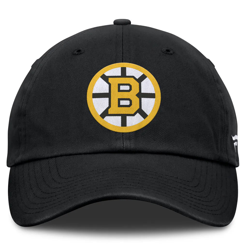 Boston Bruins Fanatics Primary Logo Adjustable Hat - Black Techwosell
