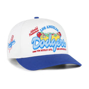 Los Angeles Dodgers '47 Glizzy Collection Hitch Adjustable Hat - White/Royal Techwosell