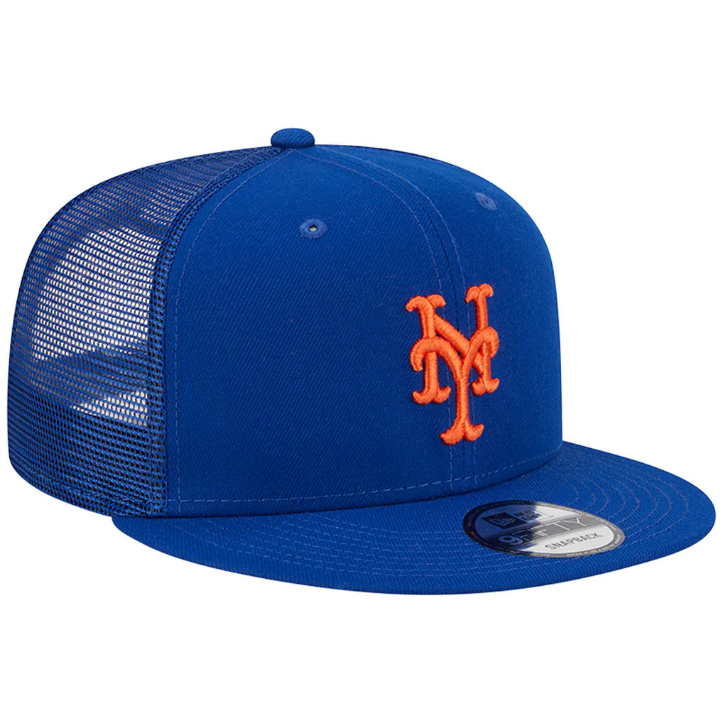 New York Mets New Era Team Color Trucker 9FIFTY Snapback Hat - Royal