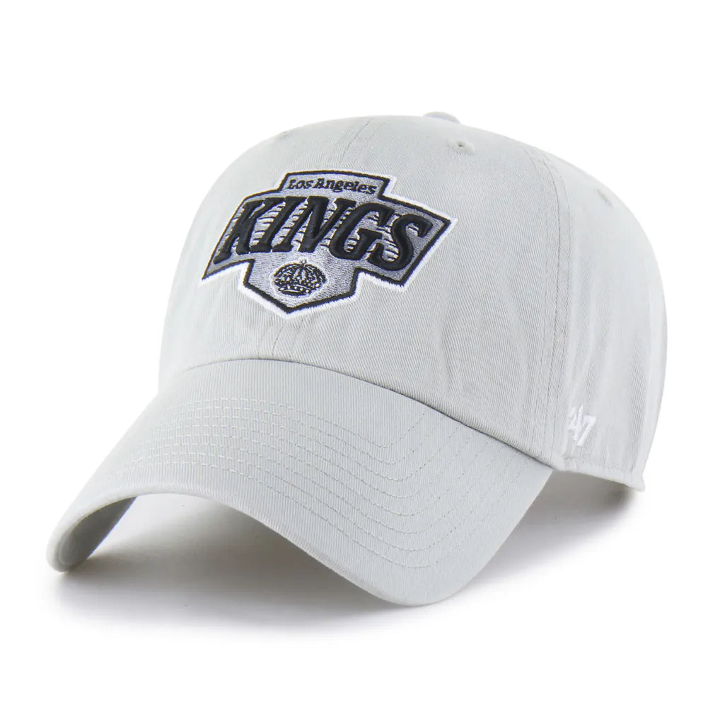 Los Angeles Kings '47 Core Logo Clean Up Adjustable Hat - Gray