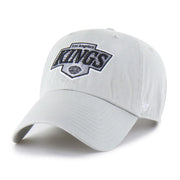 Los Angeles Kings '47 Core Logo Clean Up Adjustable Hat - Gray Techwosell
