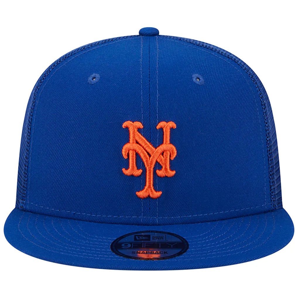 New York Mets New Era Team Color Trucker 9FIFTY Snapback Hat - Royal