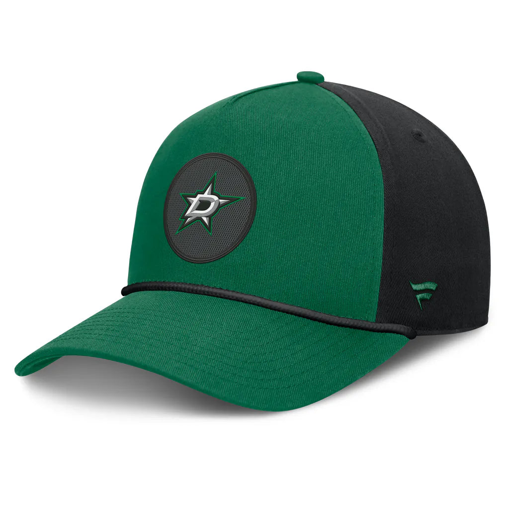 Dallas Stars Fanatics Authentic Pro Rink A-Frame Adjustable Hat - Kelly Green Techwosell
