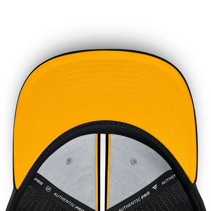 Boston Bruins Fanatics Authentic Pro Home Ice Trucker Adjustable Hat - Black