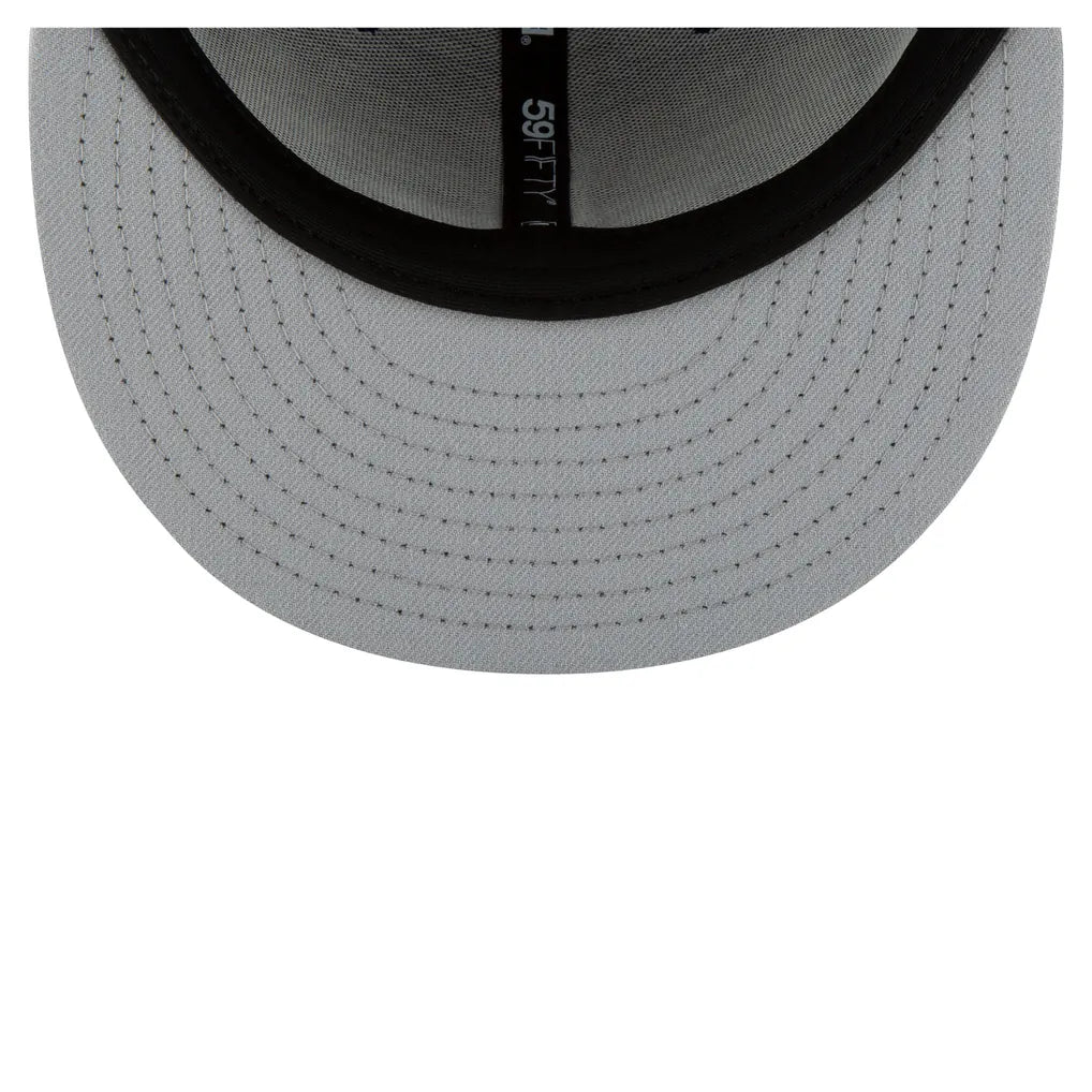 Los Angeles Dodgers New Era Blue Heaven On Earth Marquee Patch 59FIFTY Fitted Hat - Black
