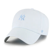 New York Yankees '47 Women's Pastel Clean Up Adjustable Hat - Light Blue Techwosell