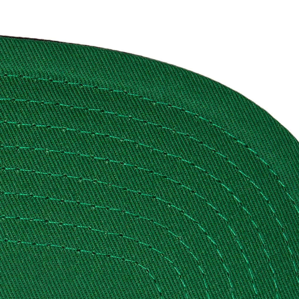 Dallas Stars Mitchell & Ness Core Top Spot Snapback Hat - Black Techwosell