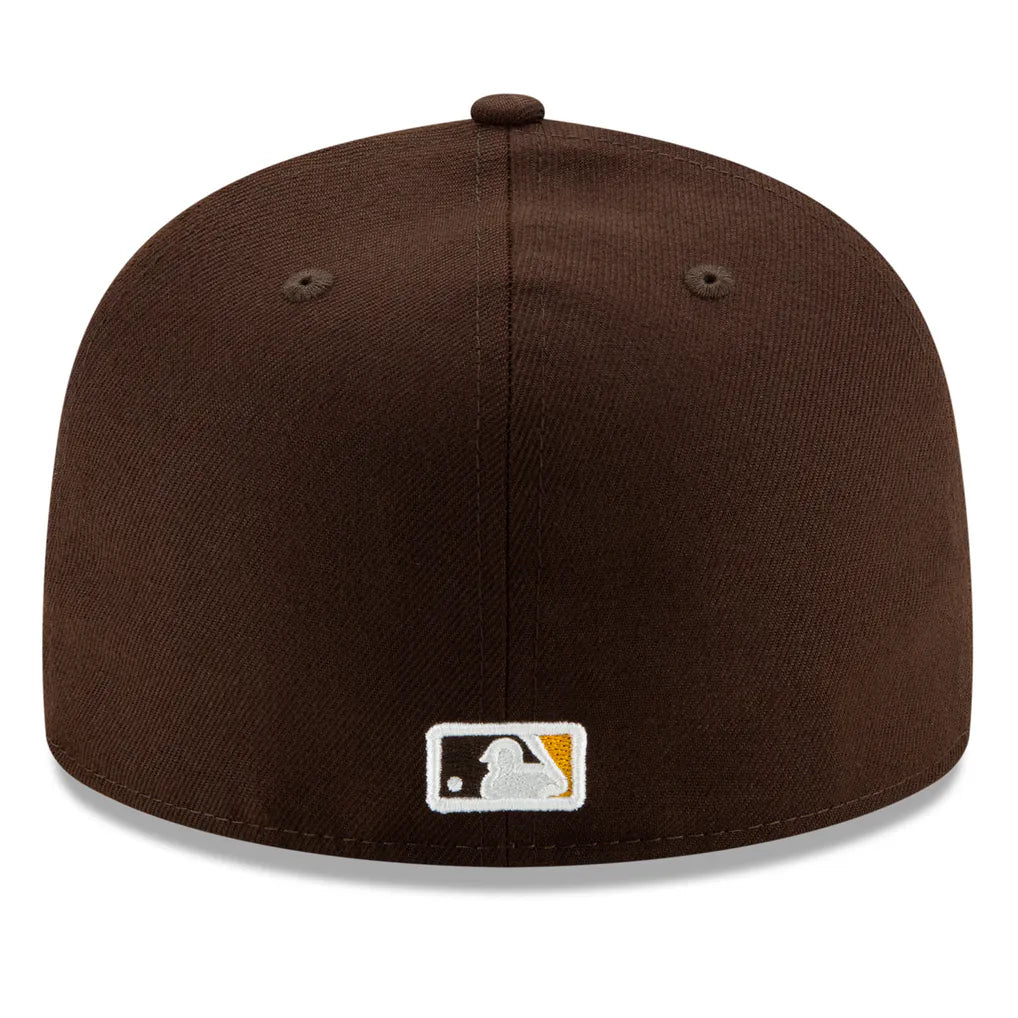 San Diego Padres New Era Alternate Authentic Collection On-Field 59FIFTY Fitted Hat - Brown Techwosell