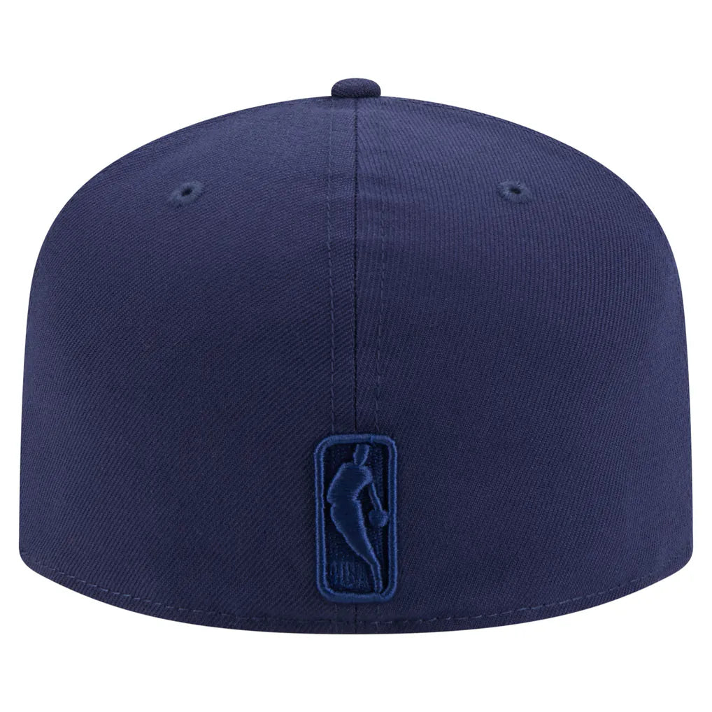 Memphis Grizzlies New Era Colorpack A-Frame Pinch Front 59FIFTY Fitted Hat - Navy Techwosell