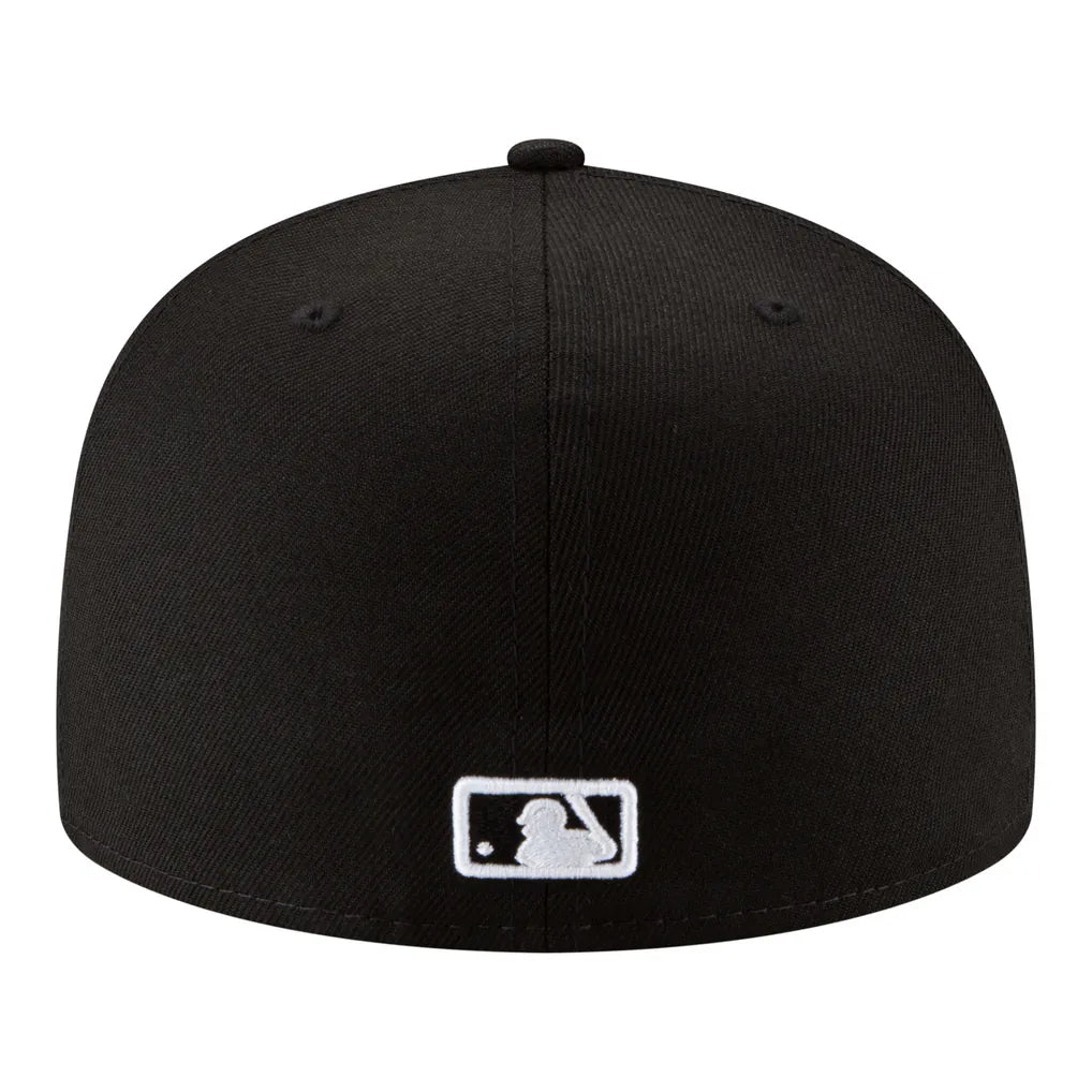 Los Angeles Dodgers New Era Blue Heaven On Earth Stadium Patch 59FIFTY Fitted Hat - Black Techwosell