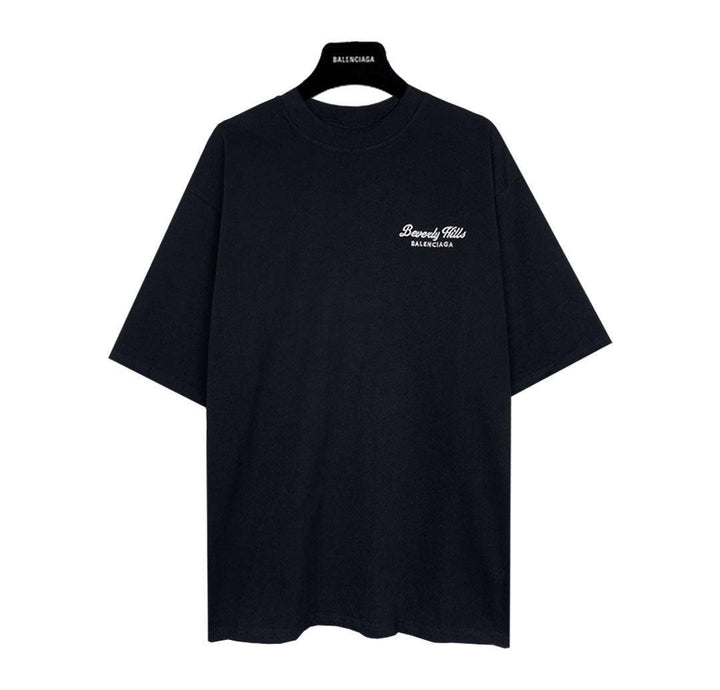 Balenciaga Black T-Shirt Without Collar