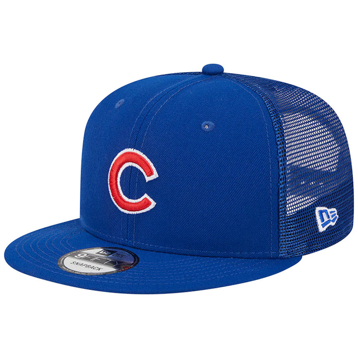 Chicago Cubs New Era Team Color Trucker 9FIFTY Snapback Hat - Royal