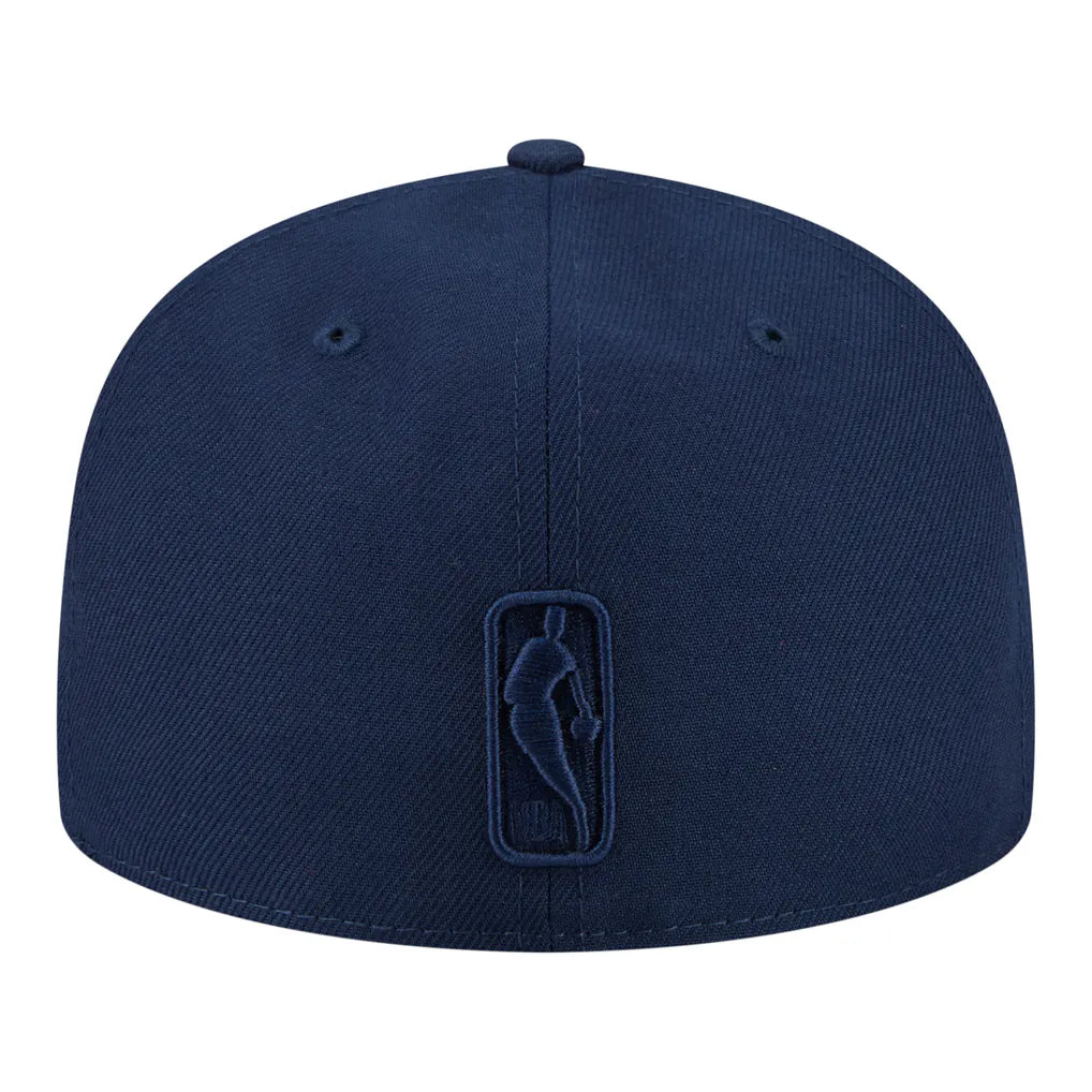 Brooklyn Nets New Era Tonal Color Pack 59FIFTY Fitted Hat - Navy