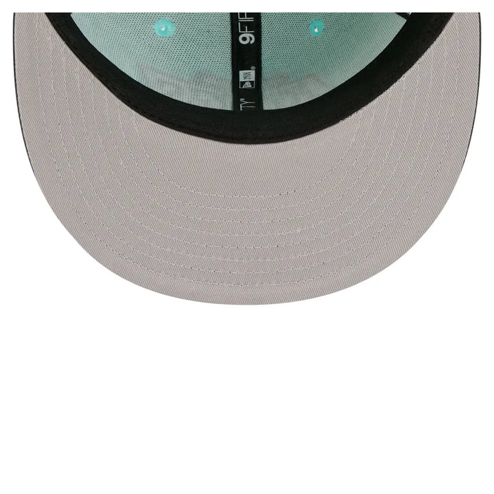Los Angeles Kings New Era Two-Tone Color Pack 9FIFTY Snapback Hat - Turquoise/Charcoal