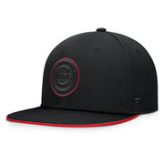 Chicago Cubs Fanatics Glint Snapback Hat - Black Techwosell