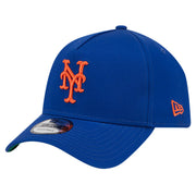 New York Mets New Era Team Color A-Frame 9FORTY Adjustable Hat - Royal Techwosell