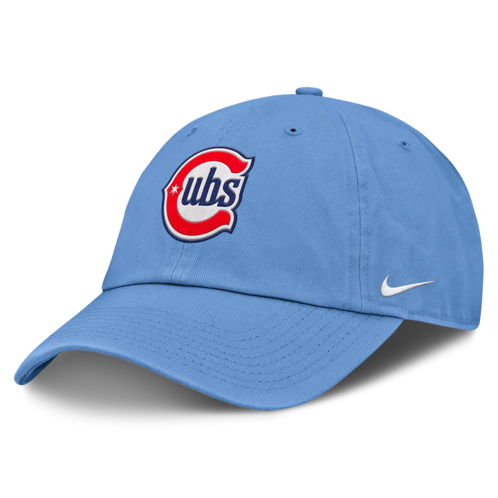 Chicago Cubs Nike Club Adjustable Hat - Light Blue