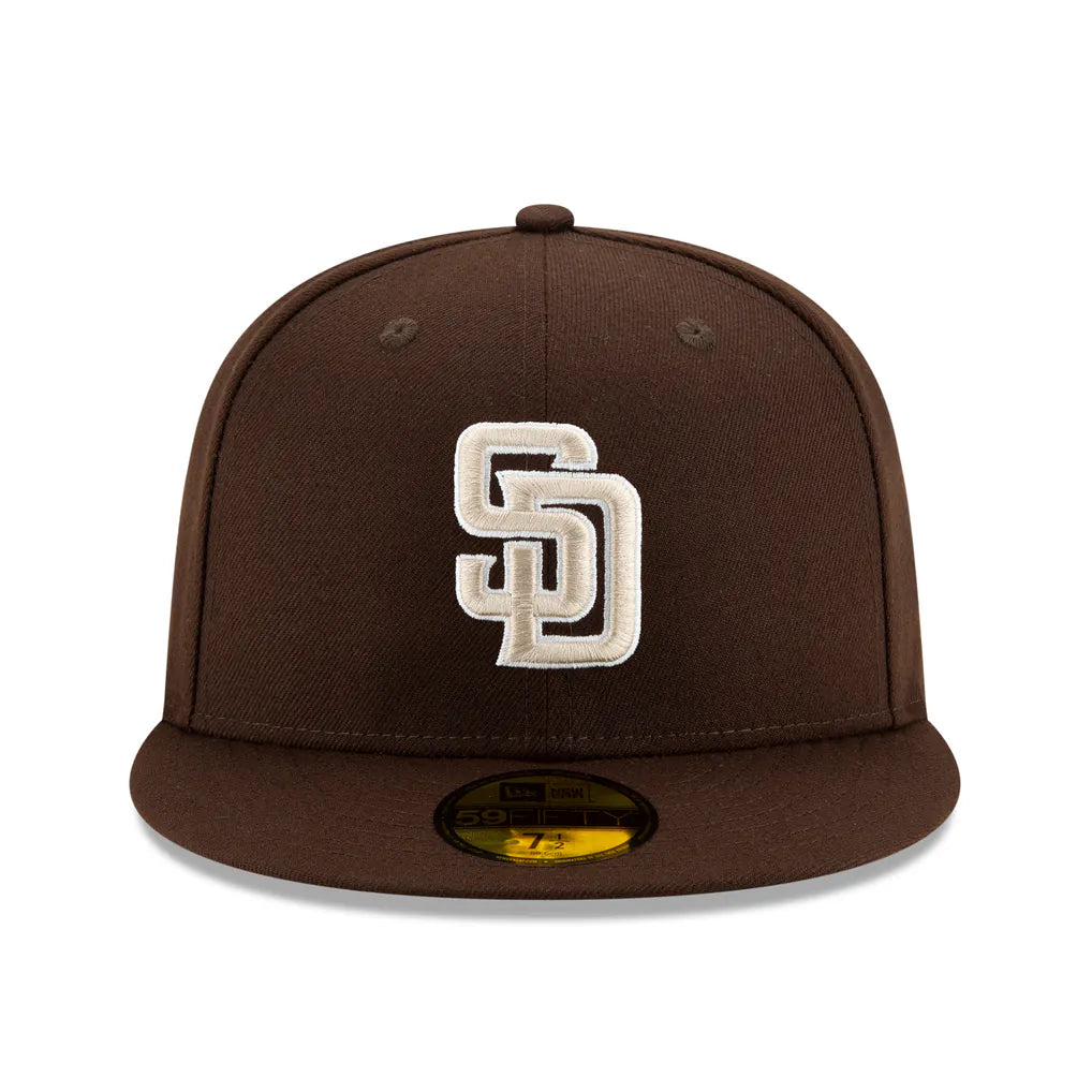 San Diego Padres New Era Alternate Authentic Collection On-Field 59FIFTY Fitted Hat - Brown