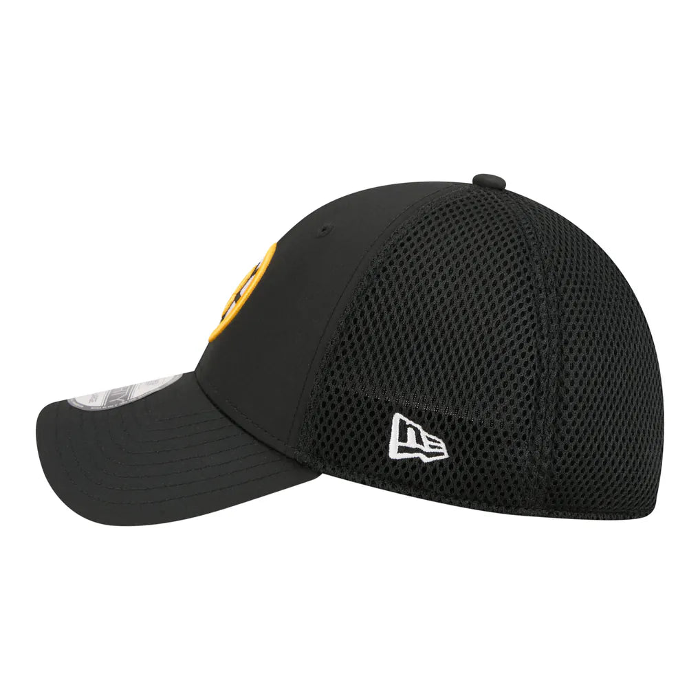 Boston Bruins New Era Logo 39THIRTY Flex Hat - Black