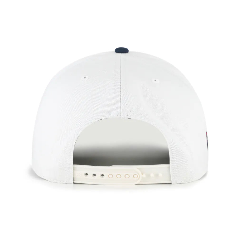 Atlanta Braves '47 Glizzy Collection Hitch Adjustable Hat - White/Navy