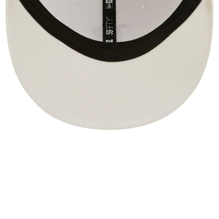 Boston Red Sox New Era White on White 59FIFTY Fitted Hat