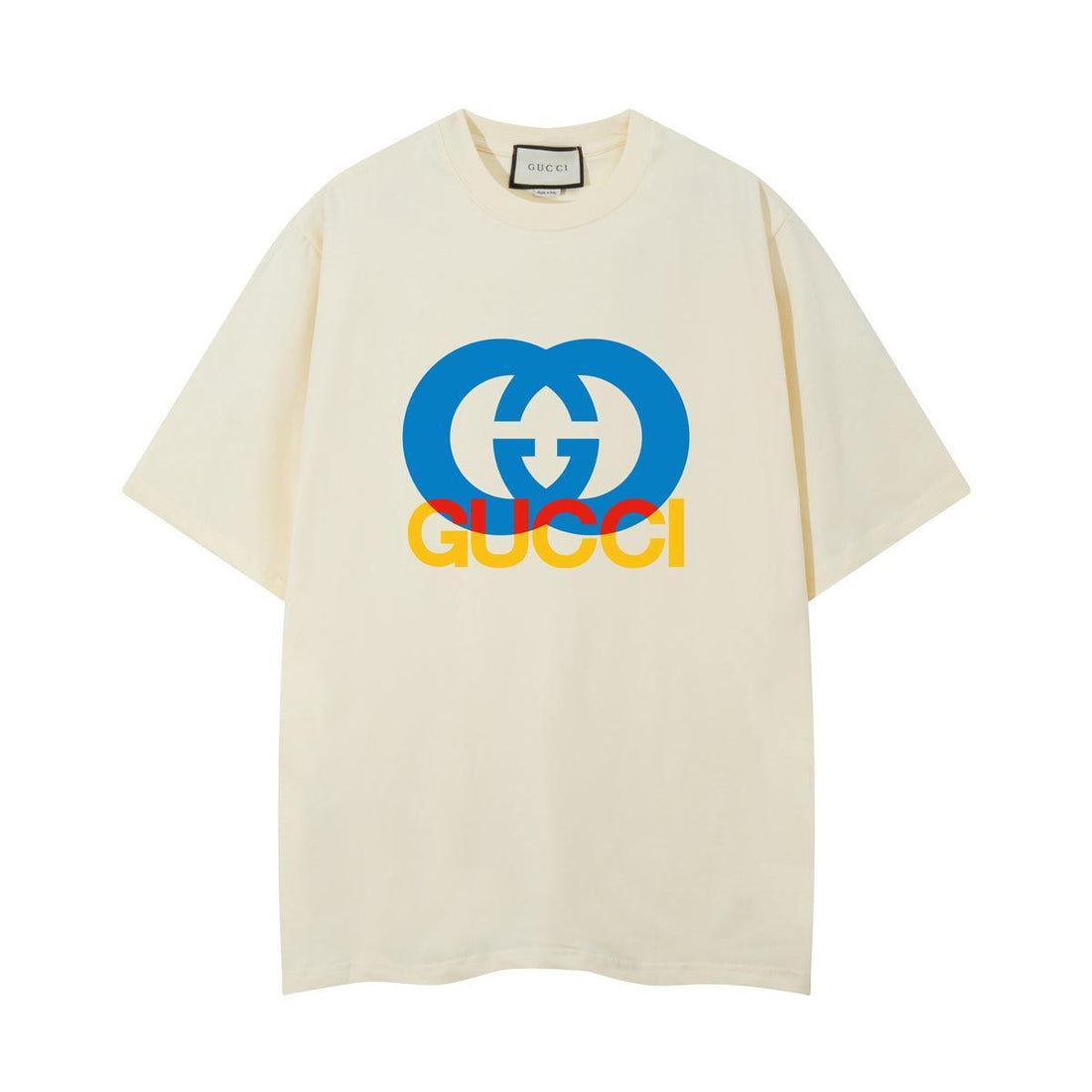 Gucci T-Shirt Without Collar 'Beige' Techwosell