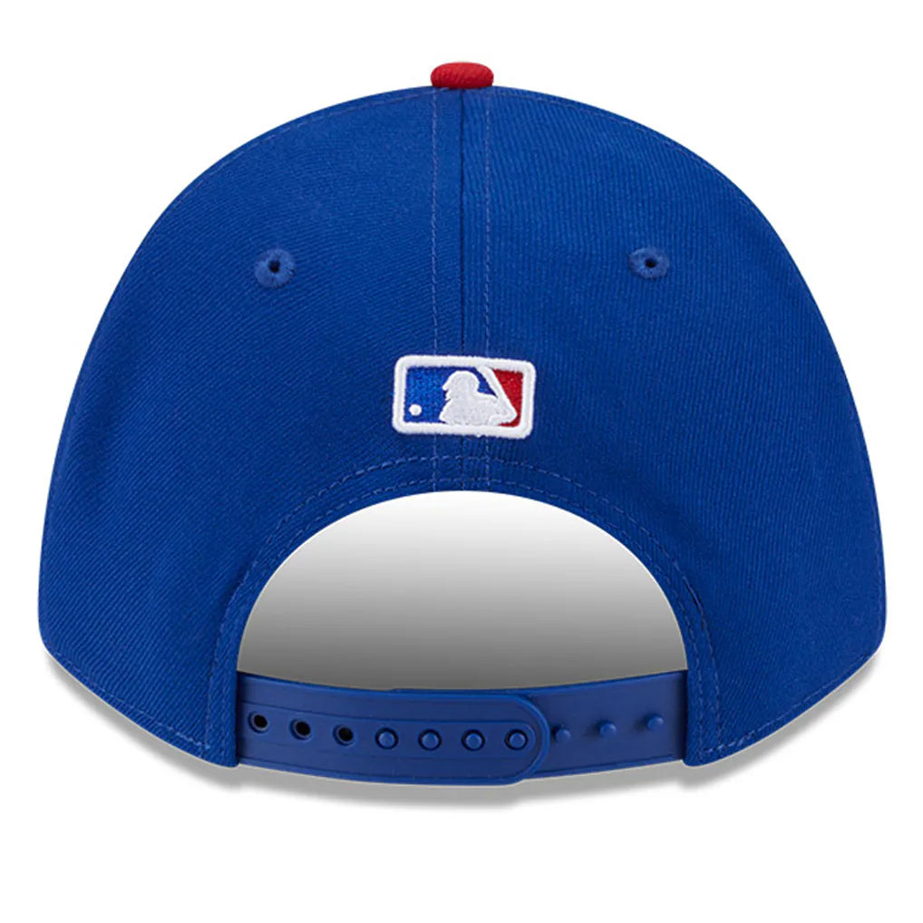 Chicago Cubs New Era Player Replica 9FORTY Adjustable Hat - Royal Techwosell