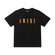 Amiri Black T-Shirt Without Collar Techwosell