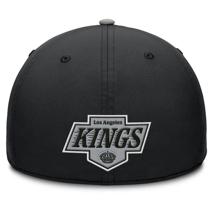 Los Angeles Kings Fanatics Authentic Pro Rink Team Code Flex Hat - Black/Gray