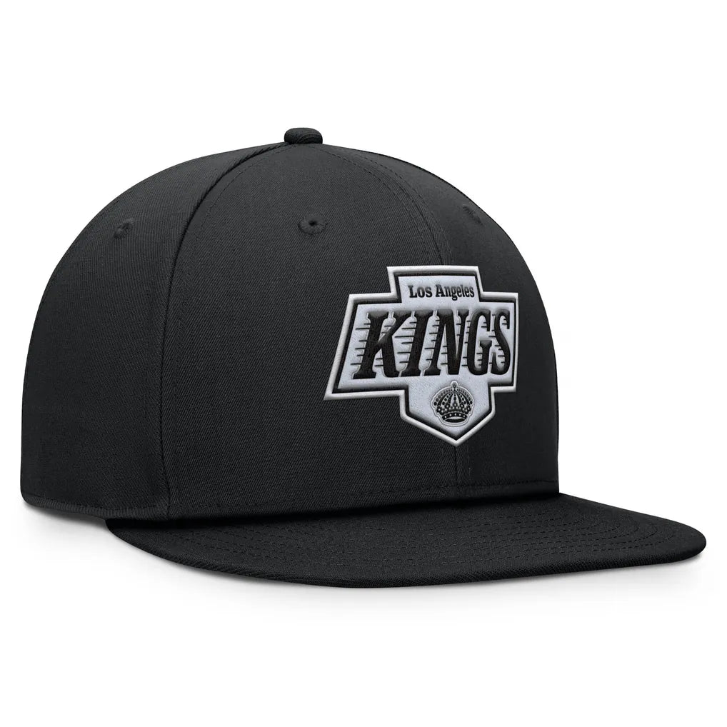 Los Angeles Kings Fanatics Primary Logo Snapback Hat - Black