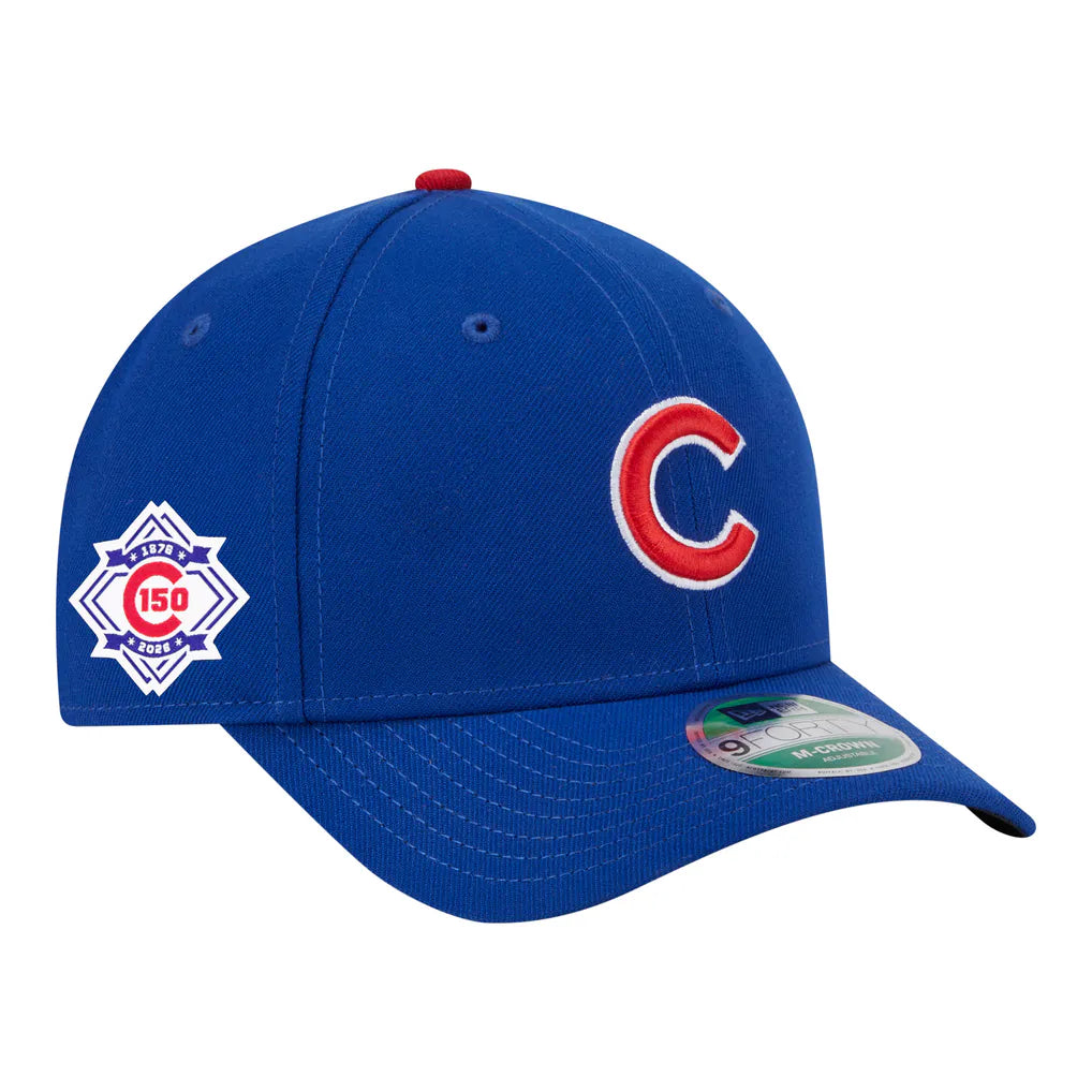 Chicago Cubs New Era 150th Anniversary 9FORTY M-Crown Adjustable Hat - Royal