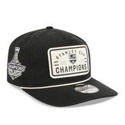 Los Angeles Kings New Era Throwback Stanley Cup Champions Side Patch 19TWENTY Adjustable Hat - Black Techwosell