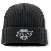 Los Angeles Kings Fanatics Primary Logo Cuffed Knit Hat - Black Techwosell