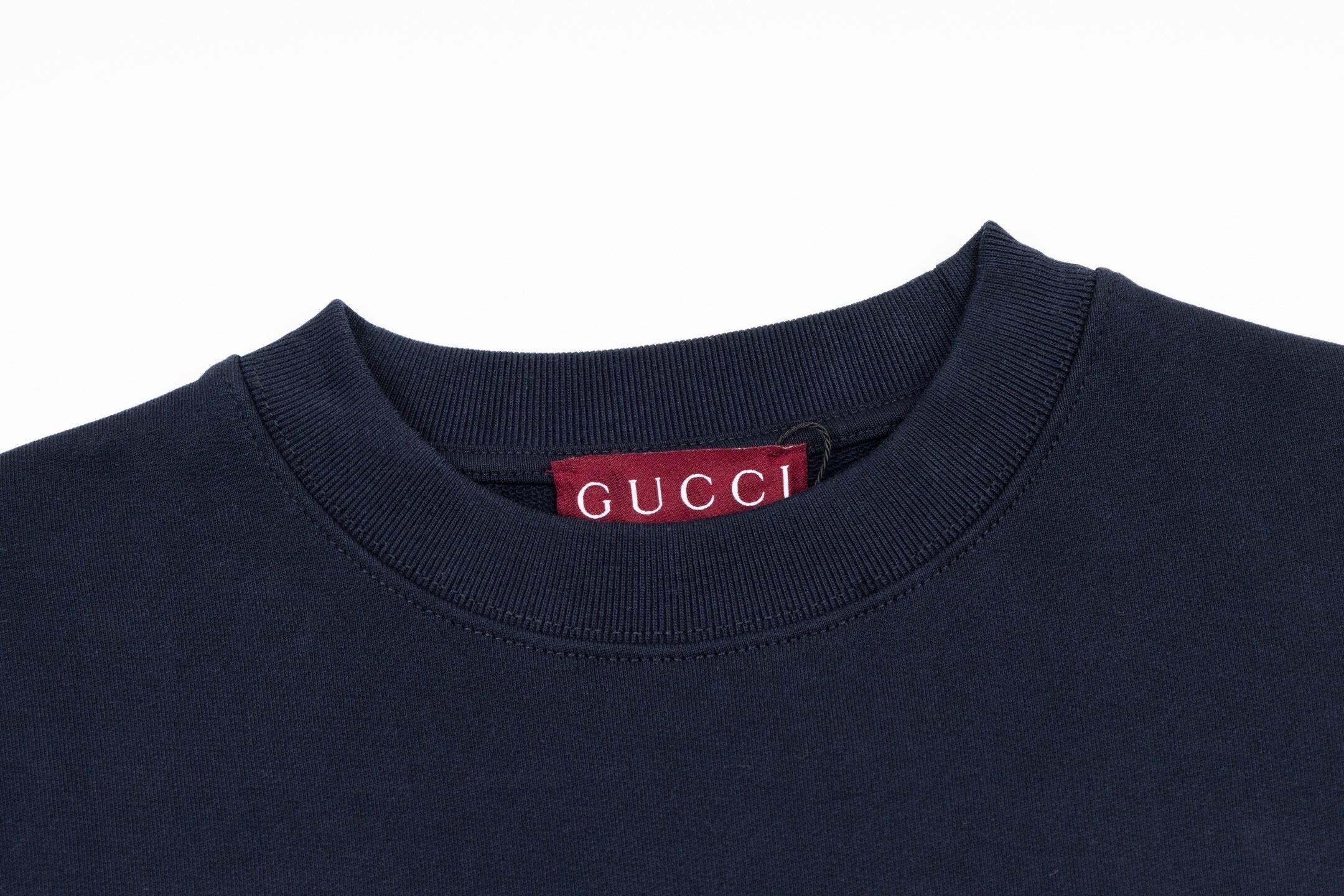 Cotton jersey sweatshirt with embroidery
