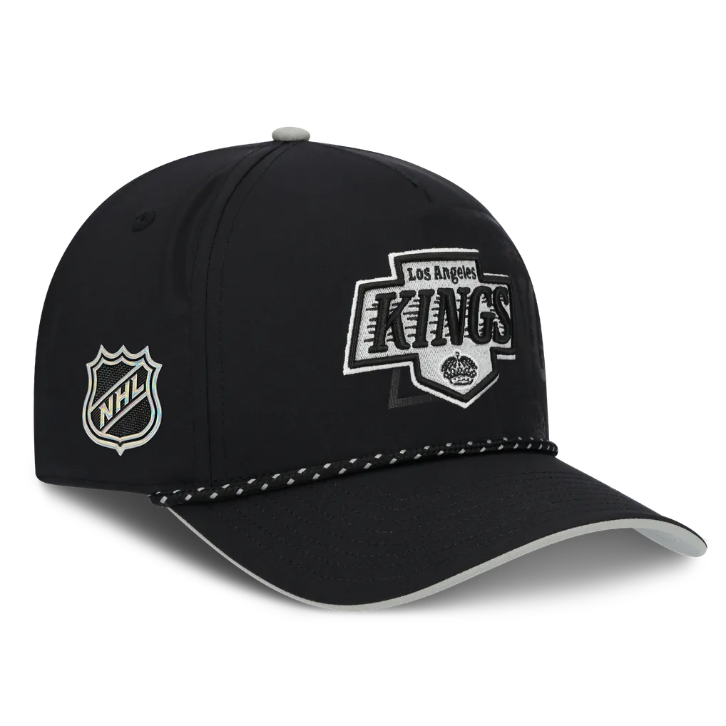 Los Angeles Kings Fanatics On Stage Podium A-Frame Adjustable Hat - Black