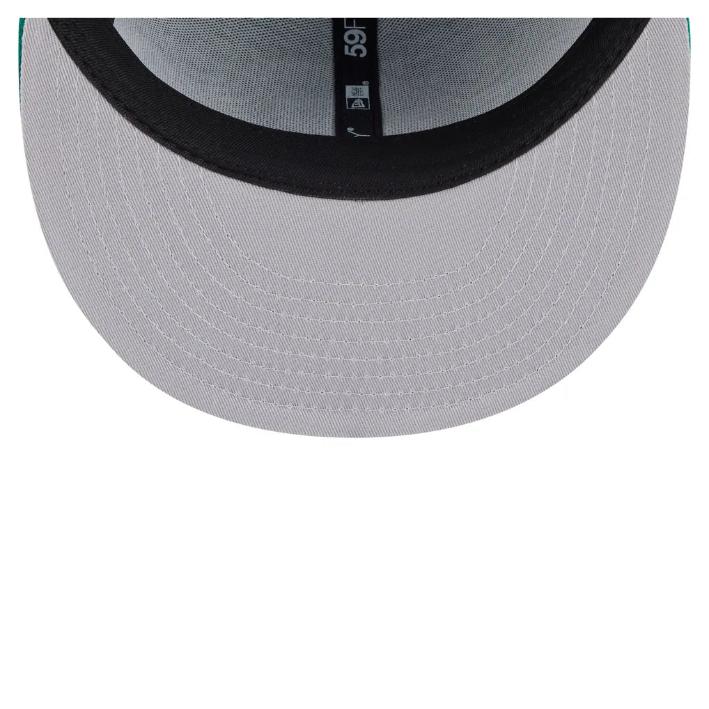 Dallas Stars New Era Deceptor 59FIFTY Fitted Hat - Green Techwosell