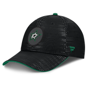 Dallas Stars Fanatics Authentic Pro Rink Debossed Stretch Fit Hat - Black Techwosell