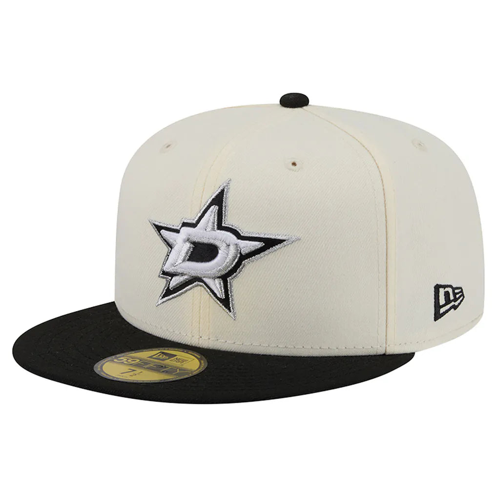 Dallas Stars New Era 250th Anniversary of the United States Two-Tone 59FIFTY Fitted Hat - Cream Techwosell