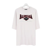 Balenciaga Cream T-Shirt Without Collar Techwosell