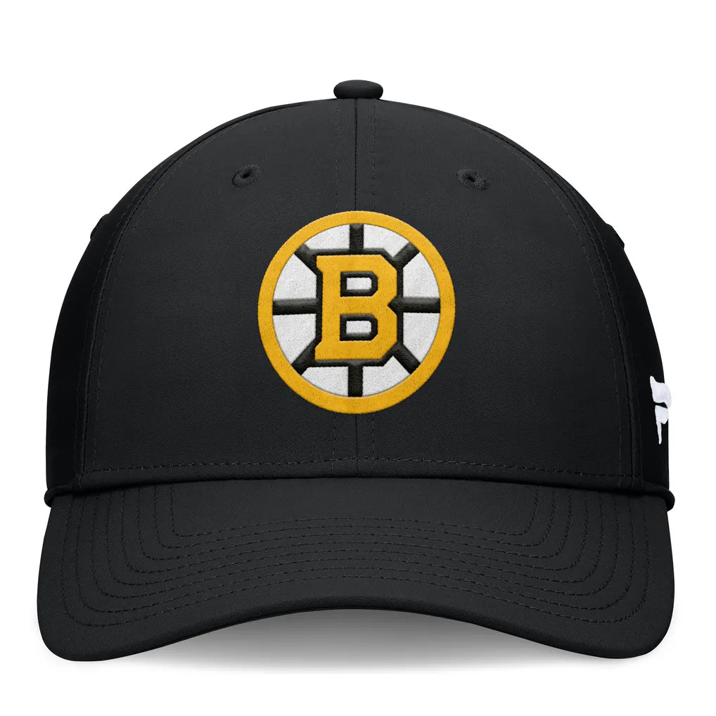 Boston Bruins Fanatics Primary Logo Flex Hat - Black Techwosell