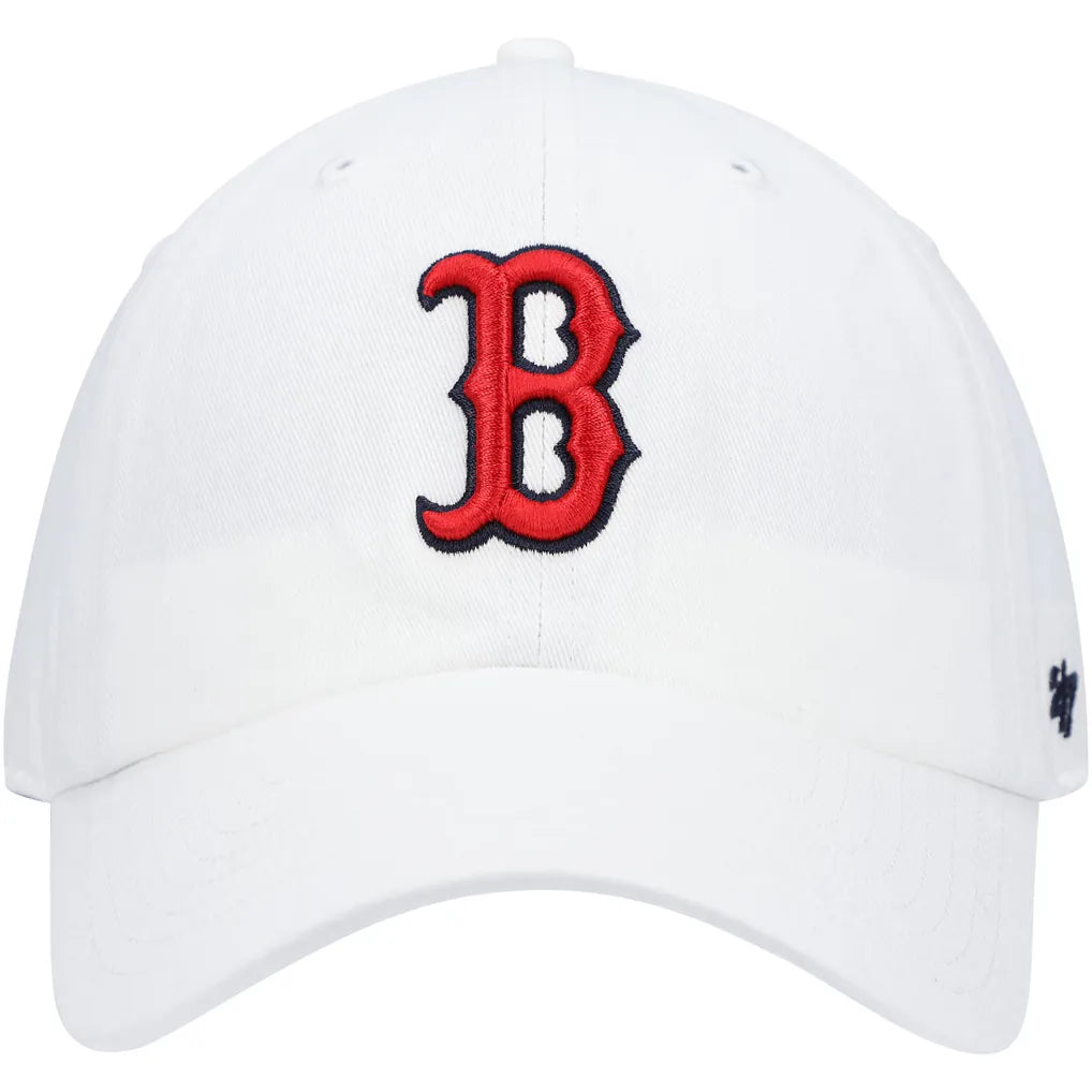 Boston Red Sox '47 Clean Up Adjustable Hat - White Techwosell