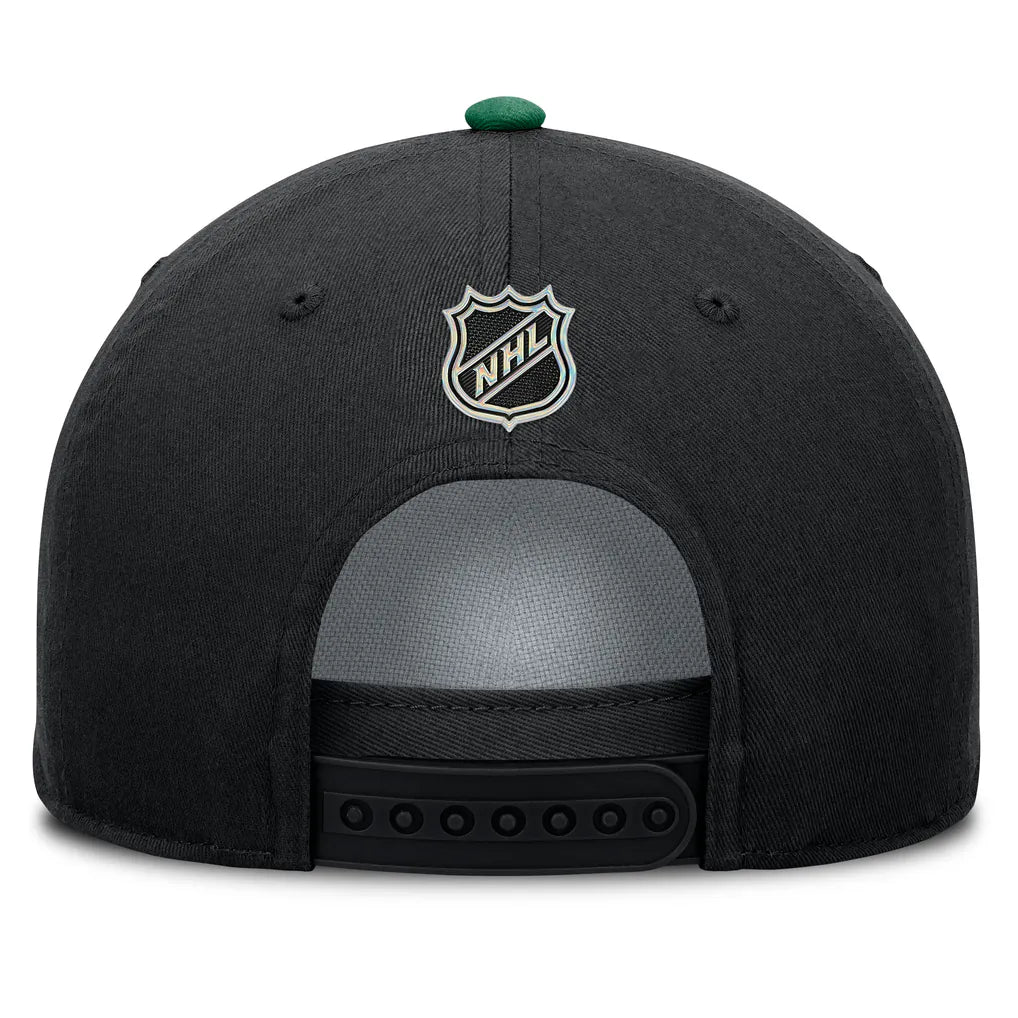 Dallas Stars Fanatics Authentic Pro Rink A-Frame Adjustable Hat - Kelly Green Techwosell