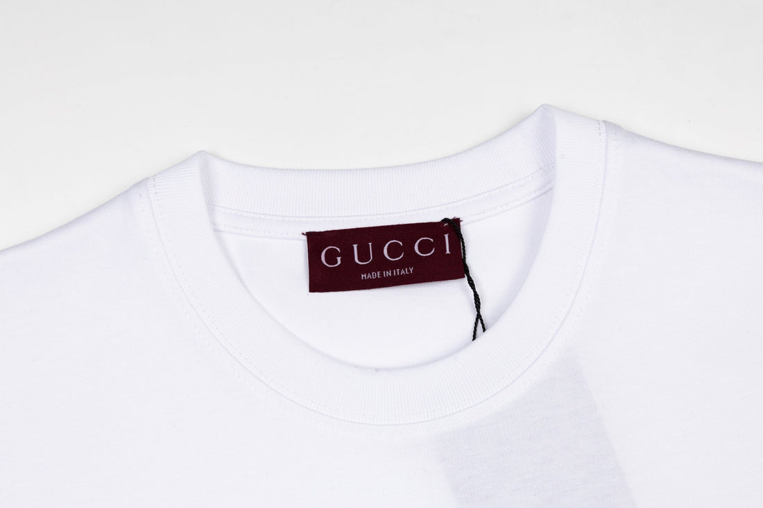 Gucci T-Shirt Without Collar 'White' Techwosell