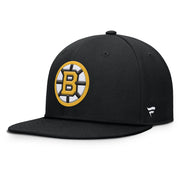 Boston Bruins Fanatics Primary Logo Snapback Hat - Black Techwosell