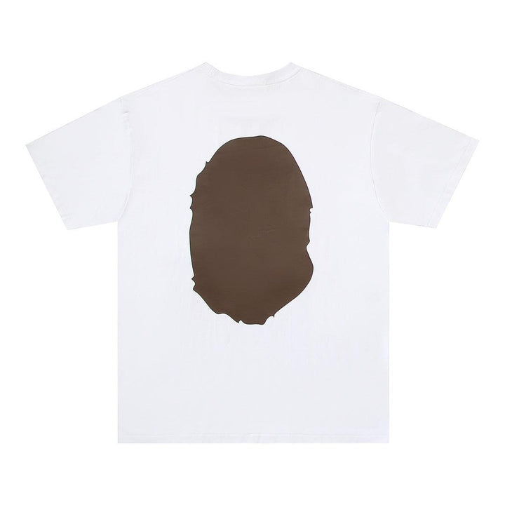 Bathing Ape White T-Shirt without Collar