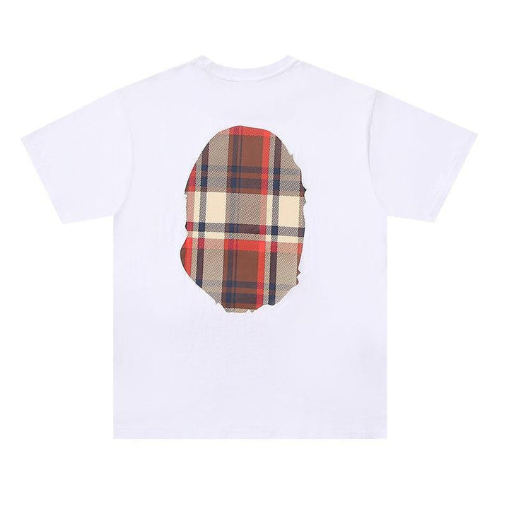 Bathing Ape White T-Shirt without Collar