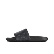 Louis Vuitton  Rubber Monogram Men's Waterfront Mules 'Black' Techwosell