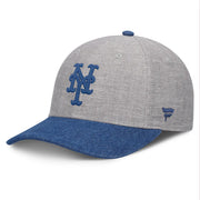 New York Mets Fanatics Level Up Conduct Adjustable Hat - Gray/Denim Techwosell