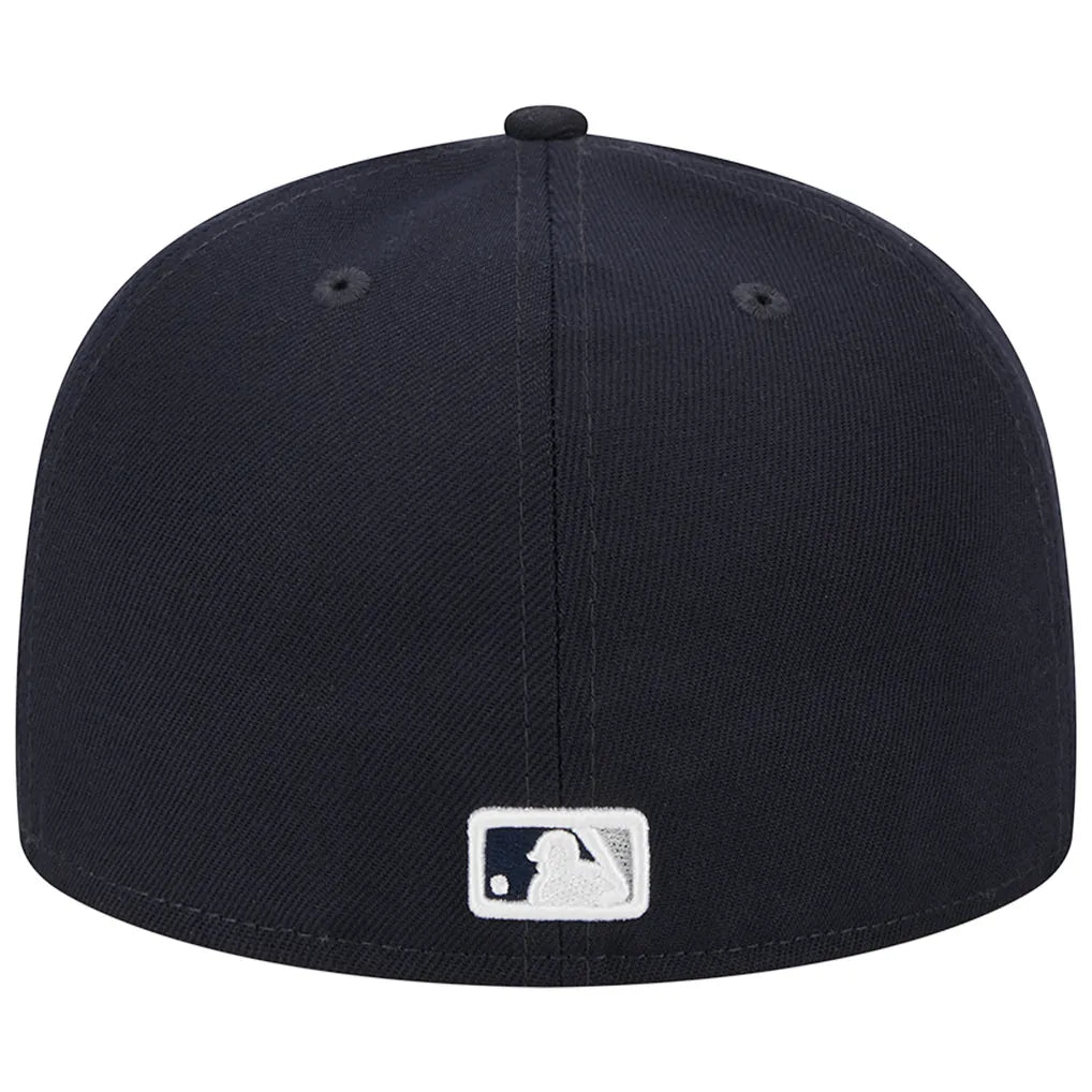 New York Yankees New Era Primary Logo 2000 World Series Team Color 59FIFTY Fitted Hat - Navy